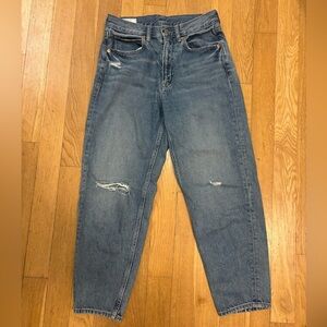 GAP Women’s High Rise Barrel Jeans size 25